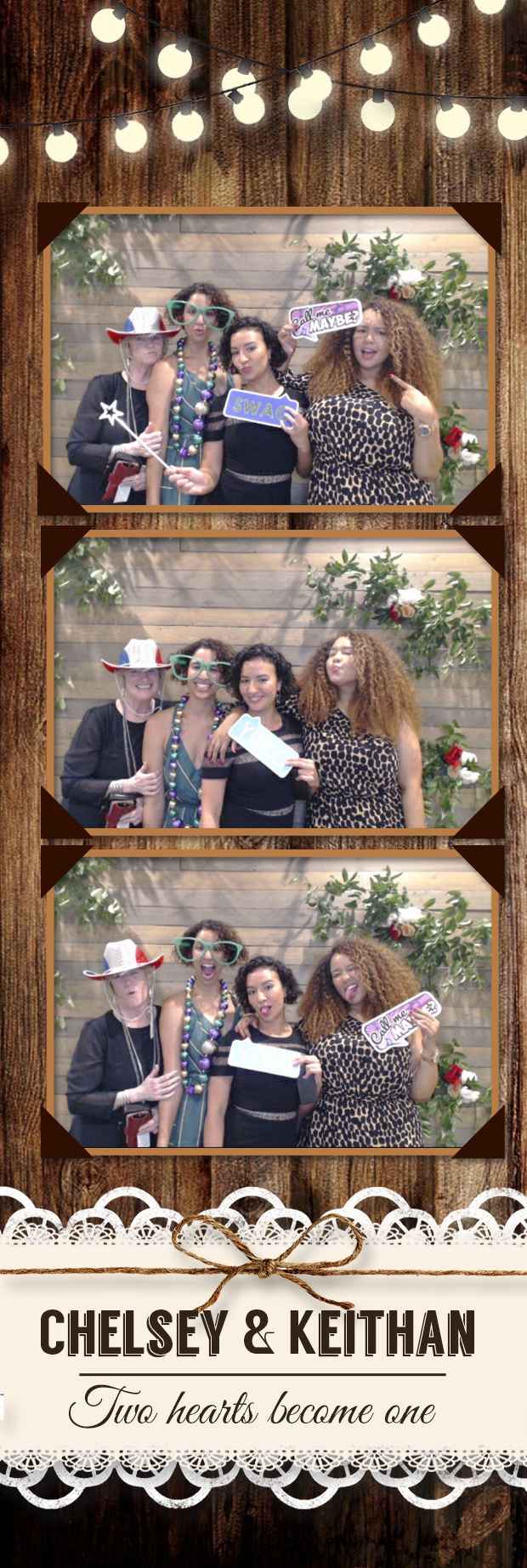 Chelsey & Keithan’s Wedding | View more photos from the event at gallery.photoboothbillings.com/u/PhotoBoothBillings/Chelsey-Keithan’s-Wedding